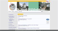Desktop Screenshot of herz-jesu-gruene.de